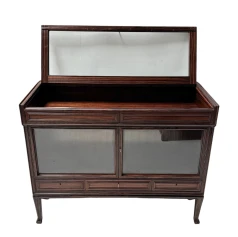 Art Deco Amsterdamse School Vitrine or display cabinet by Napoleon Le Grand